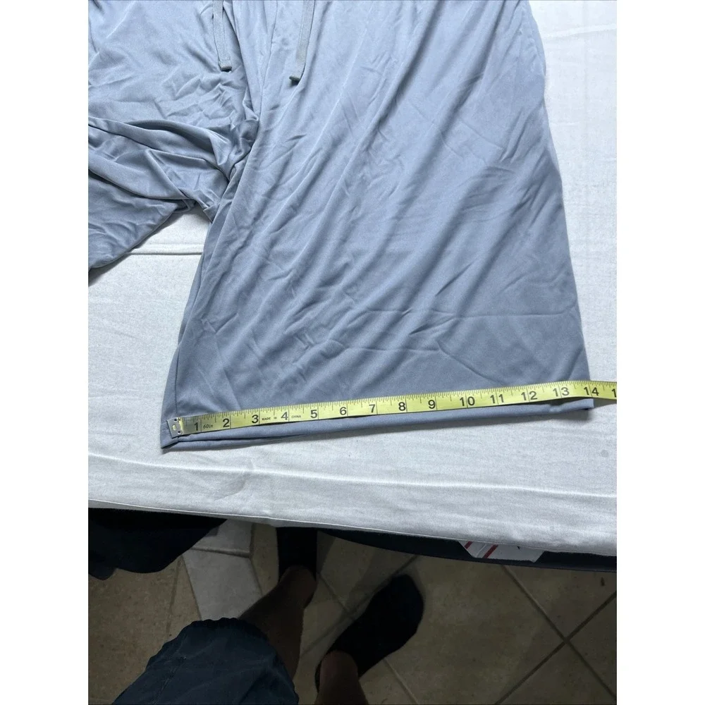 Under Armour Mens Gray HeatGear Running Shorts 2XL Loose Fit 1306443